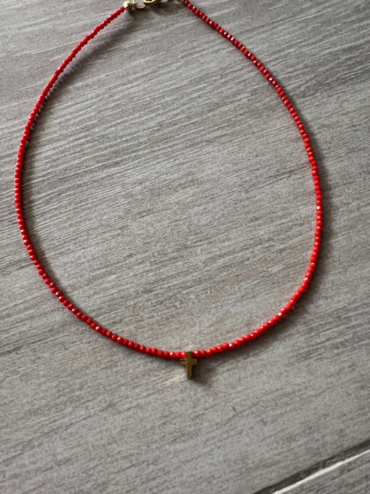 Gargantilla mini cruz