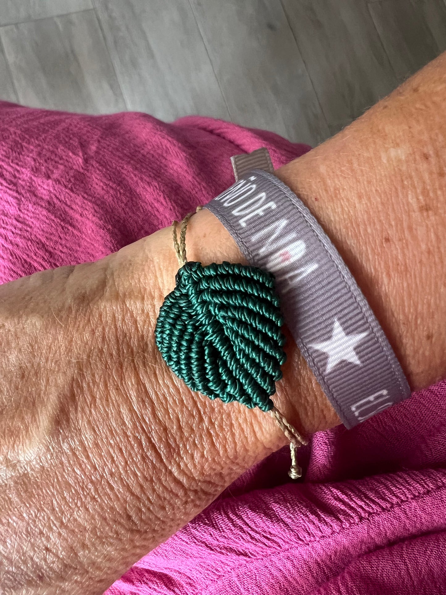 Pulsera Hoja