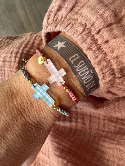 Pulsera cruz Vicky