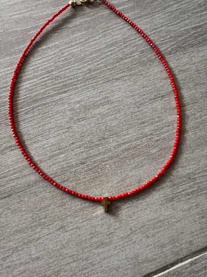 Gargantilla mini cruz