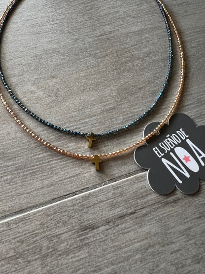 Gargantilla mini cruz